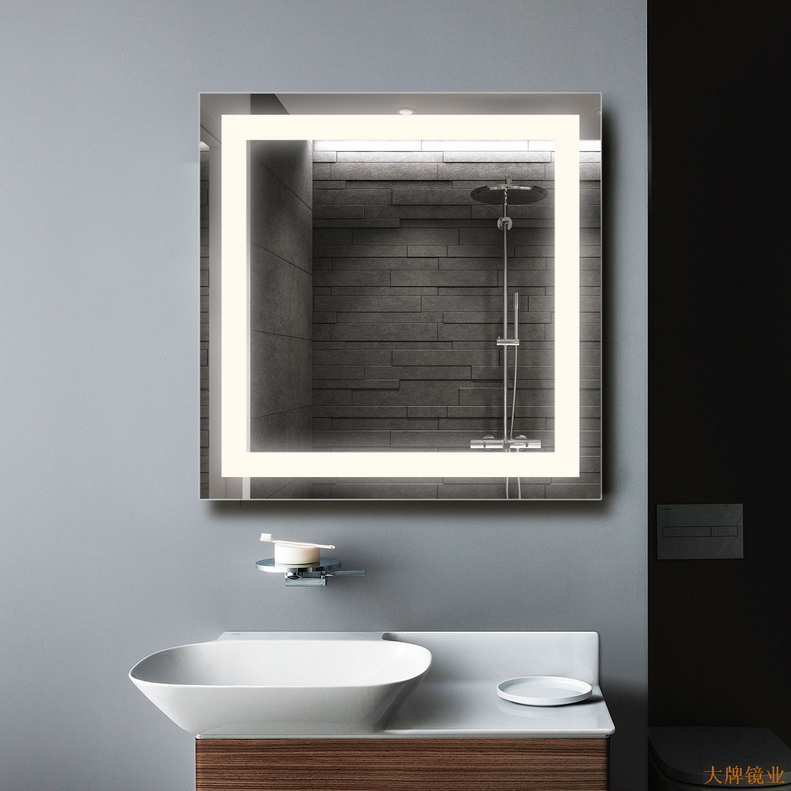 方形LED浴室镜 方形LED浴室镜