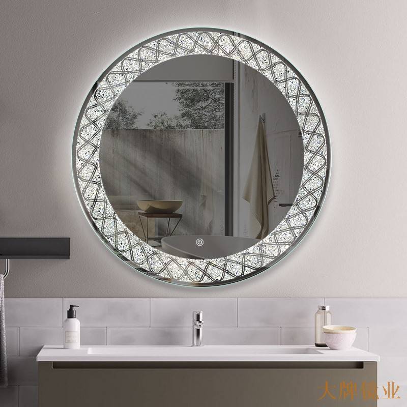 水晶砂LED浴室镜 水晶砂LED浴室镜
