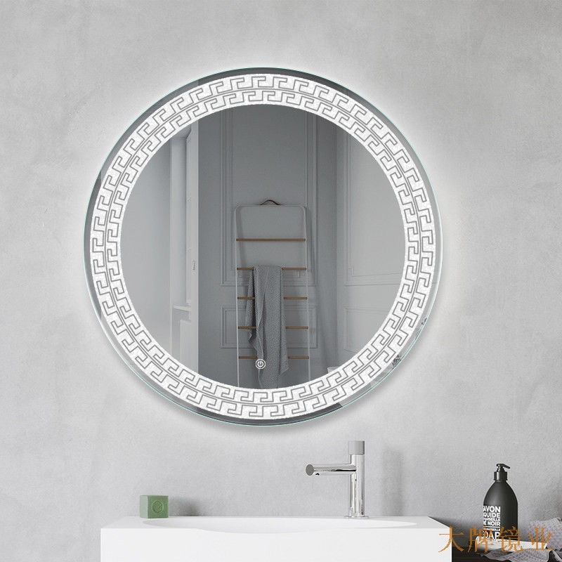 冰裂纹LED浴室镜 冰裂纹LED浴室镜