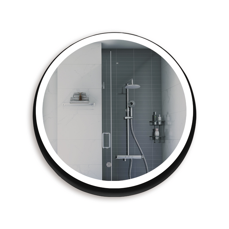 定制圆形铁框浴室镜 定制圆形铁框浴室镜