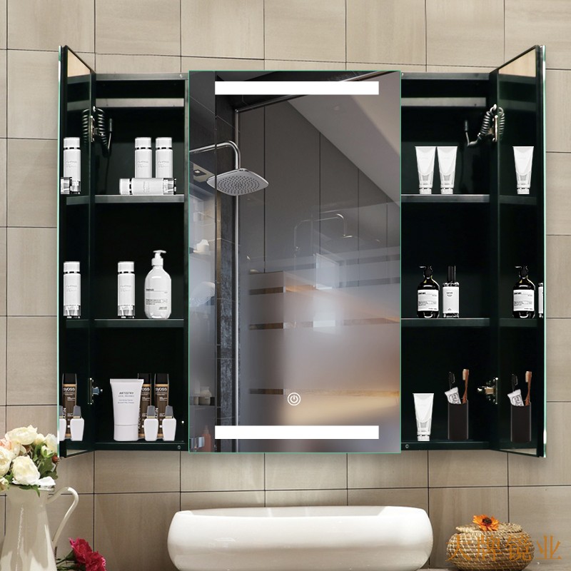 三开门智能浴室镜柜 DPJG-06B