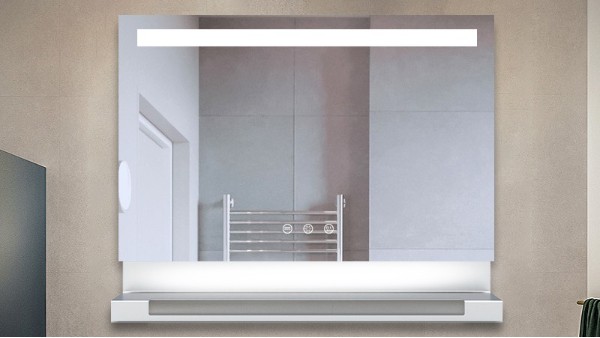 明亮而时尚：LED浴室镜子的现代魅力